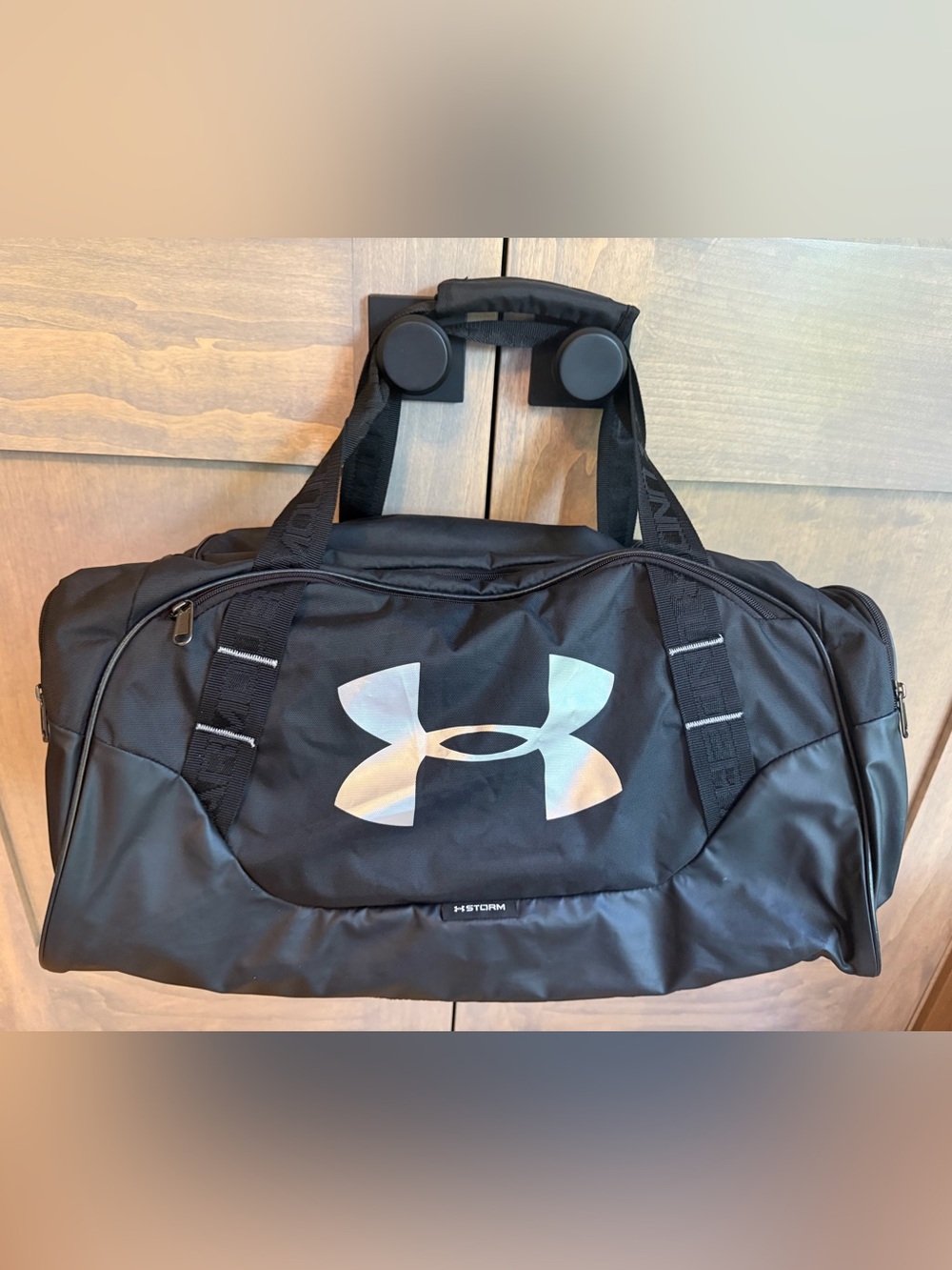 Black Under Armour Duffle Bag